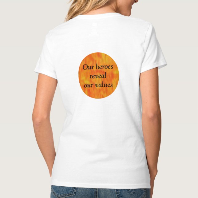 Camiseta Nossos Heróis (Verso)