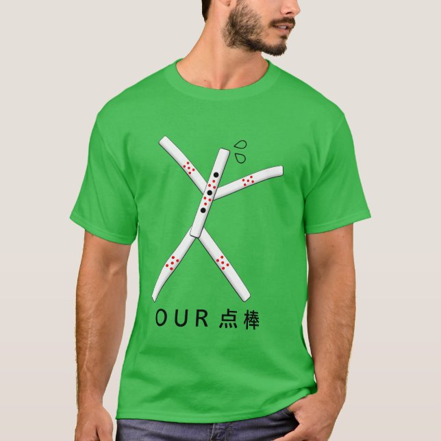 Camiseta Nossos pontos são pânico (Frente)
