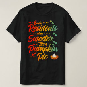 Camiseta Nossos Residentes São Mais Doces Que Torta De Abób