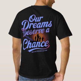Camiseta Nossos sonhos Merecem uma Chance - Juventude Motiv