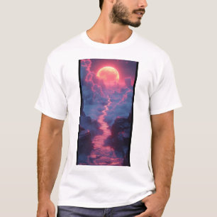Camiseta Nostalgia de onda retrorativa dos anos 80 Sisyphea