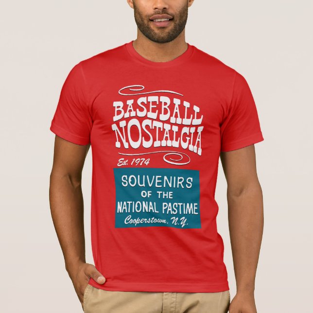 Camiseta Nostalgia do Beisebol (Frente)