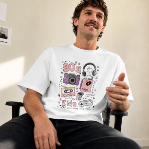 Camiseta Nostalgia dos Miúdos dos Anos 90