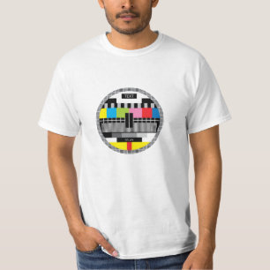 Camiseta Nostalgia Retro TV Monoscópios Sem Sinal