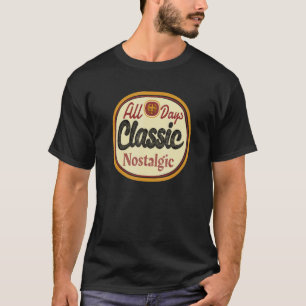 Camiseta Nostalgic Clássico de Todos os Dias 70 e 80 anos 9