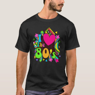 Camiseta Nostalgic I Love the anos 80 Trip Down Memory Lane