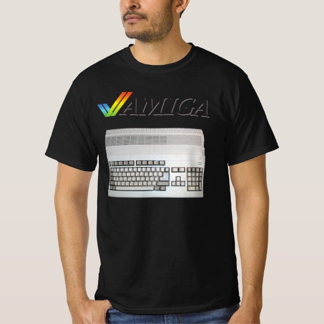 Camiseta Nostalgie de 16 bits Amiga 1980er 1990er (Frente)