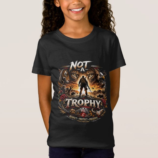 Camiseta Not a Trophy (Frente)