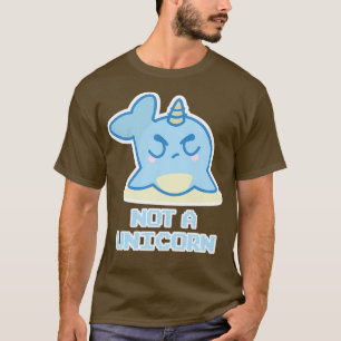Camiseta Not A Unicorn Shirt Cute Whale Lover Shirt Unicorn