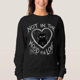 Camiseta Not In The Mood For Love Grumpy Cat Sarcastic