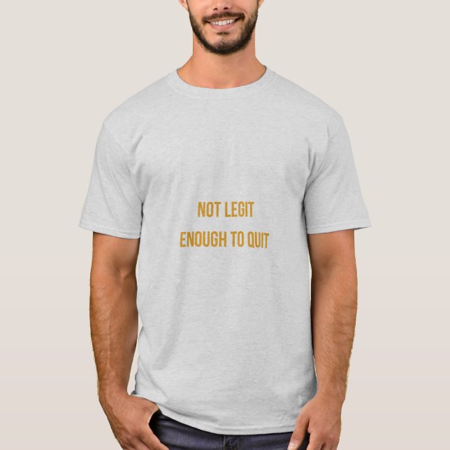 Camiseta Not Legit (Frente)