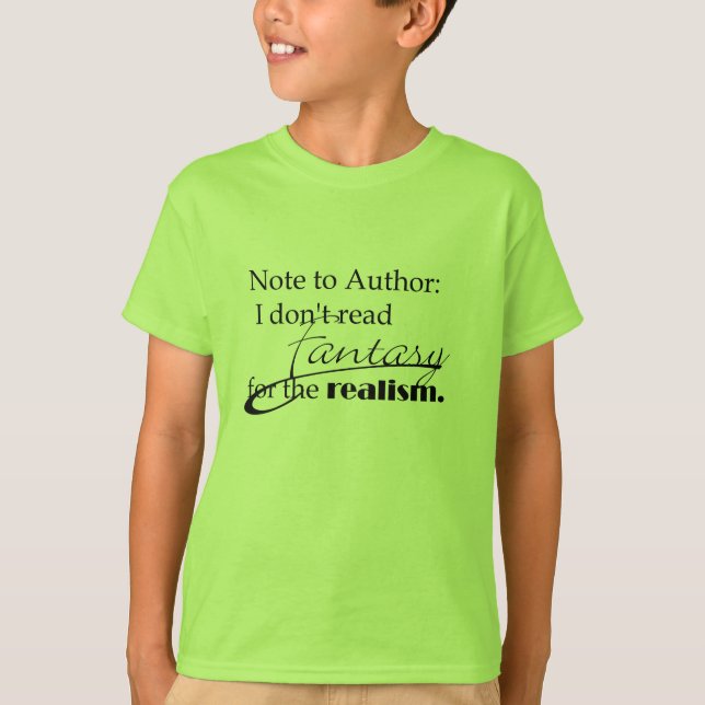 Camiseta Nota ao Autor (Frente)