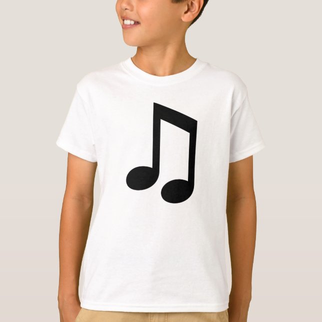Camiseta Nota da música (Frente)