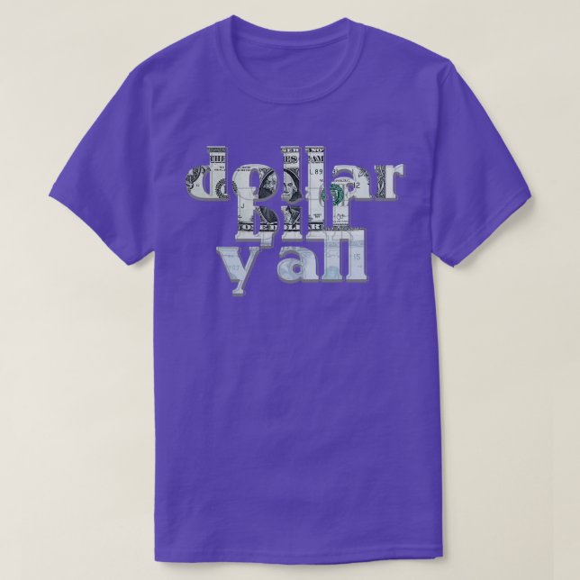 Camiseta nota de dólar (Frente do Design)