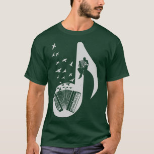 Camiseta Nota musical Accordion