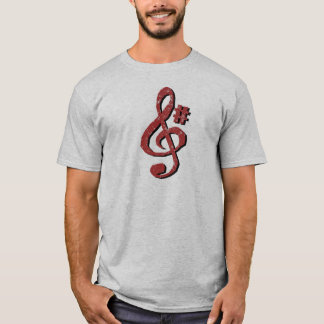 Camiseta Nota Musical G Sustenido