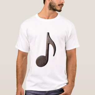 Camiseta Nota musical - oito notas