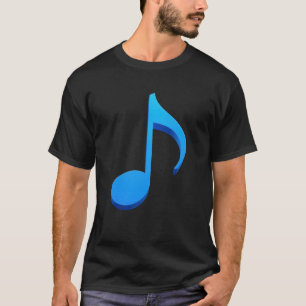 Camiseta Nota musical - oito notas