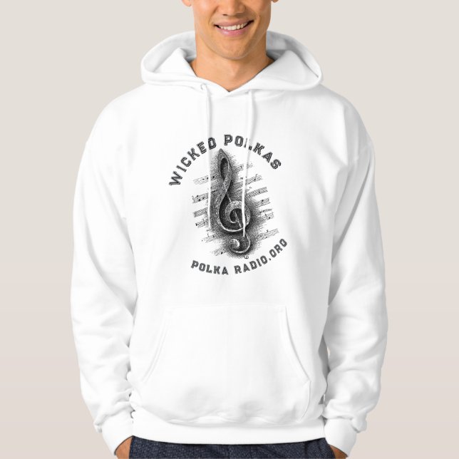 Camiseta Nota Musical Polca Malvada  (Frente)