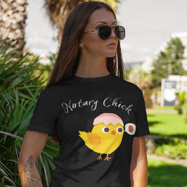Camiseta Notário Engraçado | Escritório - Pintinho Notário