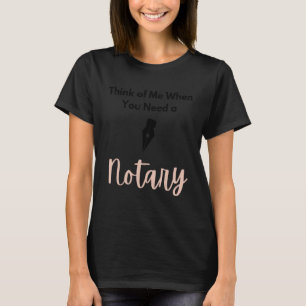 Camiseta Notary Signal Agent Notary Public Notarize Nota