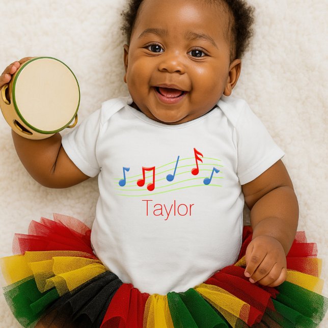 Camiseta Notas da música (Criador carregado)