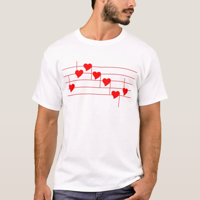 Camiseta Notas de Love'n (Frente)
