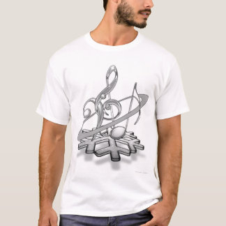 Camiseta Notas de Música