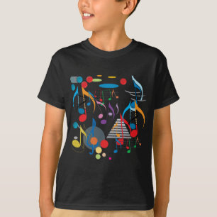 Camiseta Notas musicais
