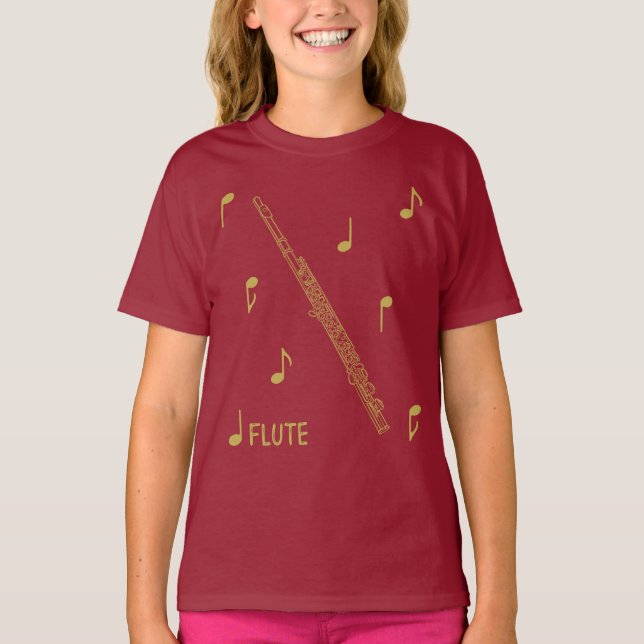 Camiseta Notas Musicais (Frente)