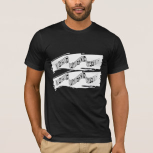 Camiseta Notas musicais