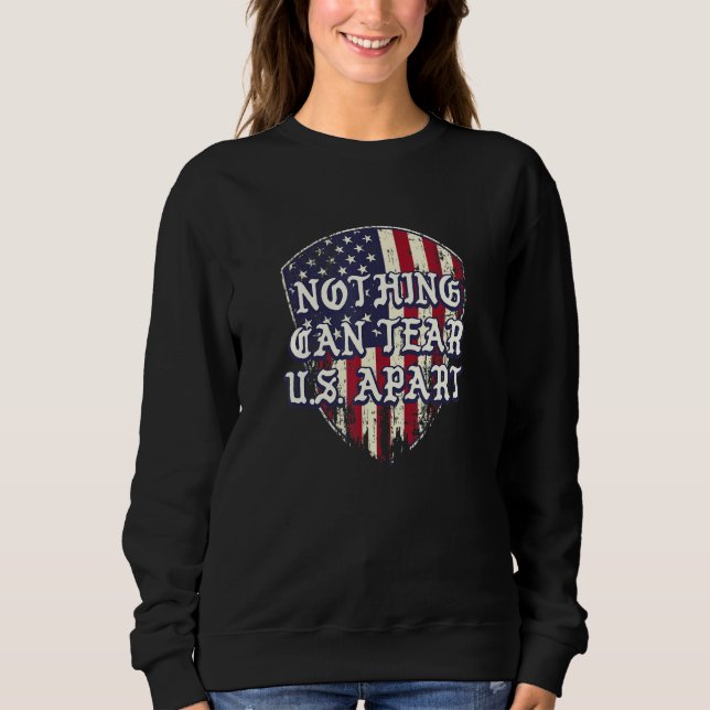 Camiseta Nothing Can Tear US Apart Independence 4th of July (Frente)