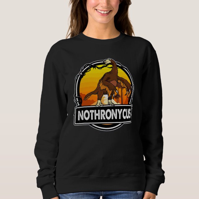 Camiseta Nothronycus Dinossauro Dinossauros Pré-históricos (Frente)