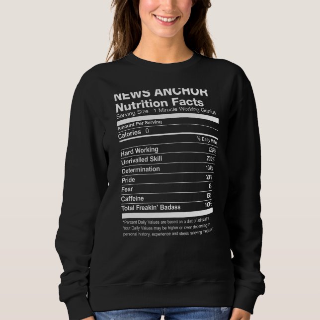 Camiseta Notícias Anchor Nutrição Fala Engraçado (Frente)