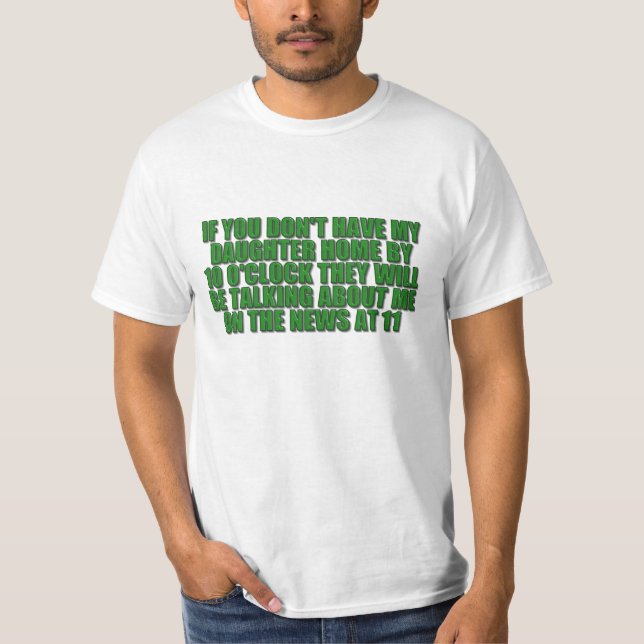 Camiseta Notícias Às 11 (Frente)
