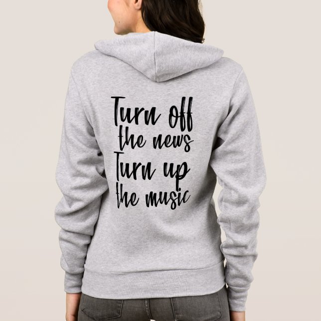 Camiseta Notícias do Music up (Verso)