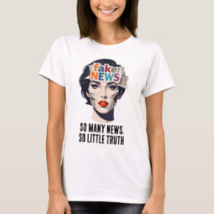 Camiseta Notícias Falsas
