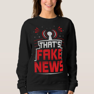 Camiseta Notícias falsas sobre liberdade de imprensa Direit
