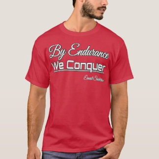 Camiseta Notícias Famosas De Endurance Conquistamos E Shakl