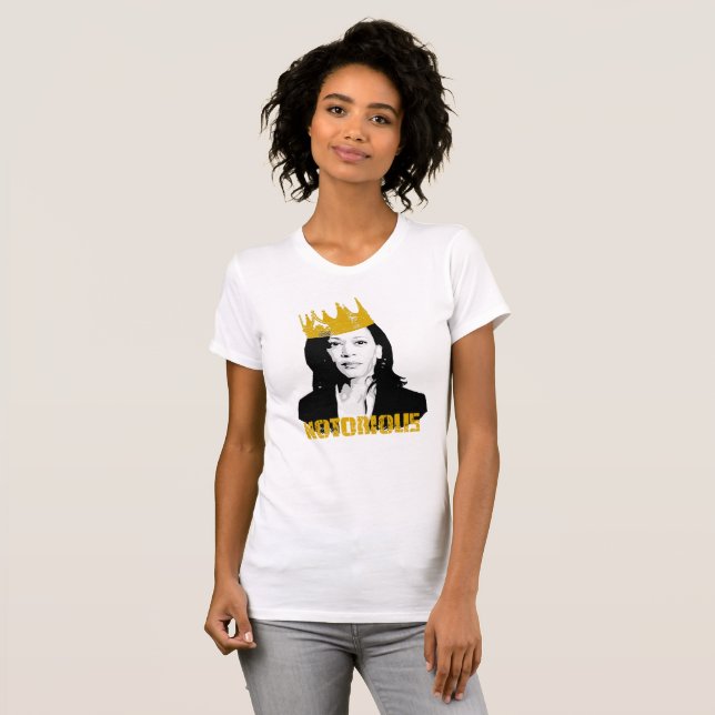 Camiseta Notorcasos Kamala Harris (Frente Completa)