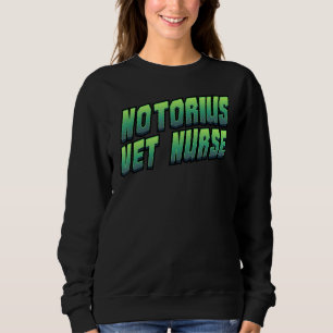 Camiseta Notorius Vet Nurse Pet Vet Assistant Veterinária