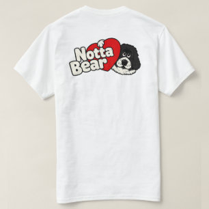 Camiseta Notta Bear Retro Pound Logotipo Estilo Cachorro (f