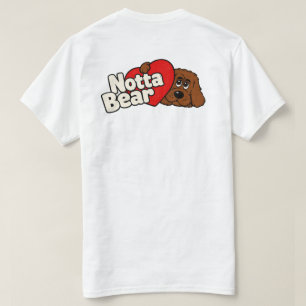 Camiseta Notta Bear Retro Pound Logotipo Estilo Cachorro Ma