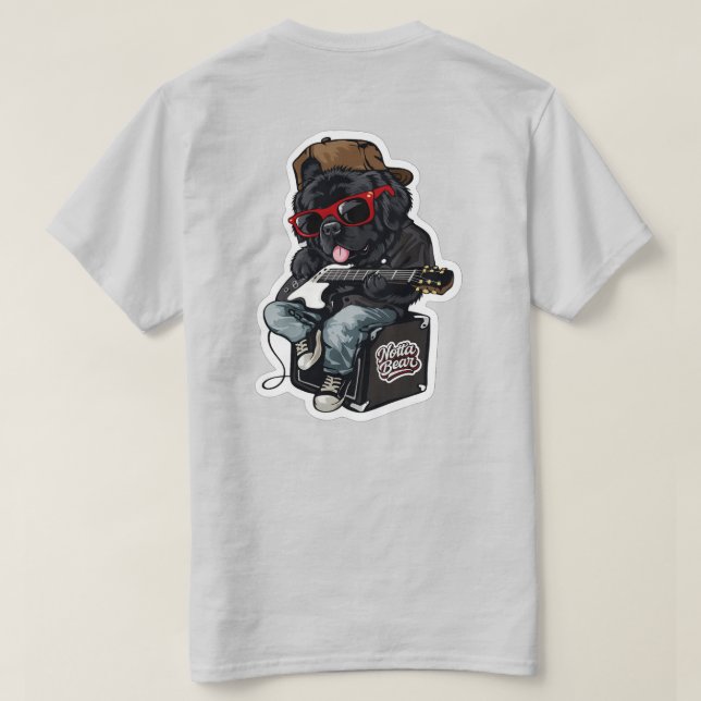 Camiseta Notta Bear Rockeira (Verso do Design)