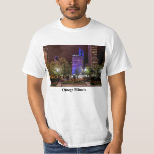 Camiseta Noturna da Primavera do Millennium Park