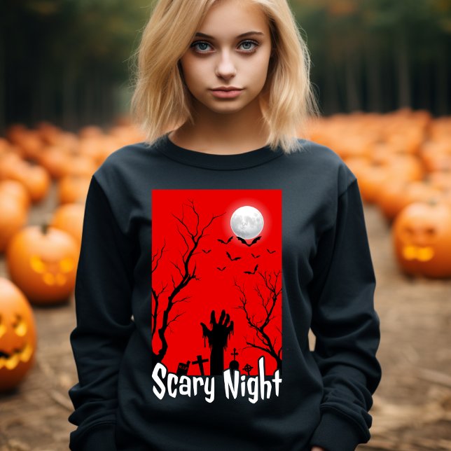 Camiseta noturna de Halloween (Criador carregado)