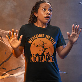 Camiseta Noturna de Halloween Nightmare