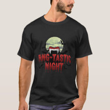Camiseta Noturna Fang-tastic - Vampiro Halloween T