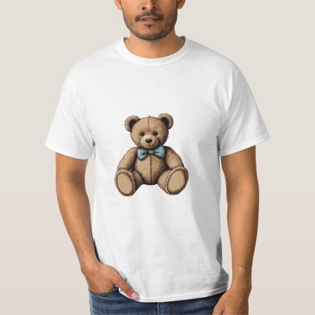 Camiseta nounours tee shirt homme (Frente)