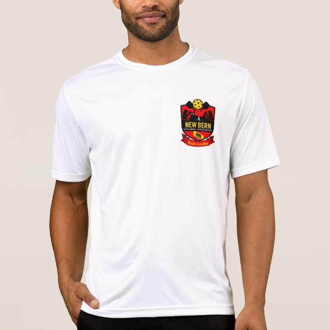 Camiseta Nova Associação Berna de Pickleball sem picles (Frente)